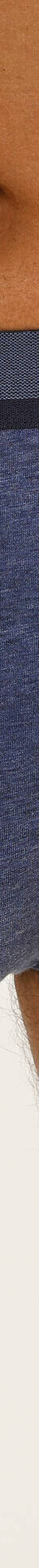 Slip fermé coutures contrastées, taille haute - lot de 4 (bleu jean + bordeaux) Slip fermé coutures contrastées, taille haute - lot de 4 (bleu jean + bordeaux)
